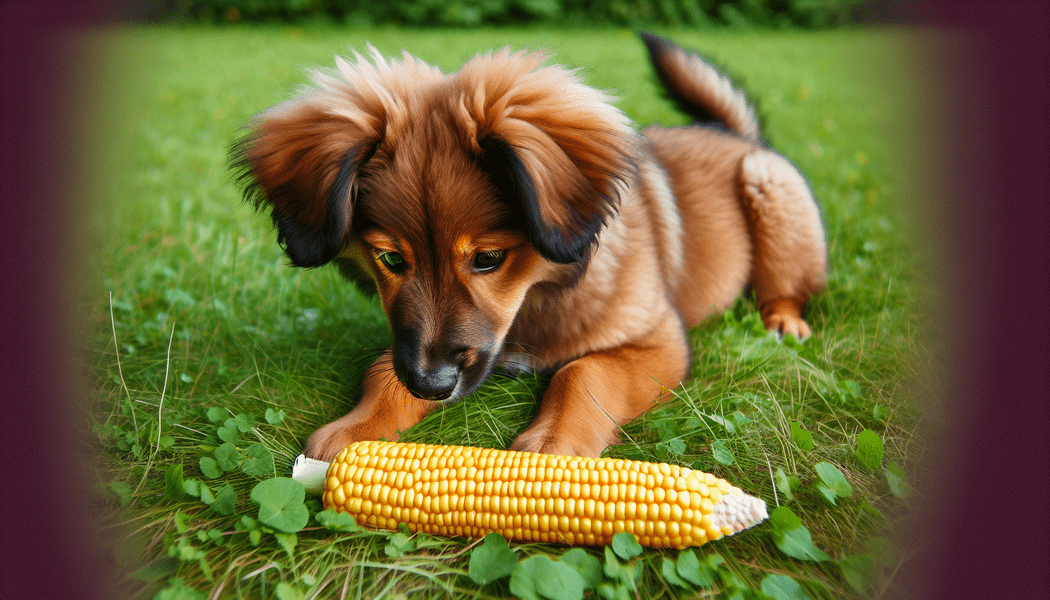 Maiskolbenstücke können Darmblockaden verursachen - Dürfen Hunde Mais essen